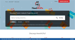 Desktop Screenshot of need4gifts.com